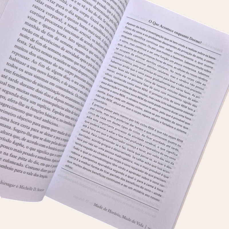 Mude de Horário, Mude de Vida