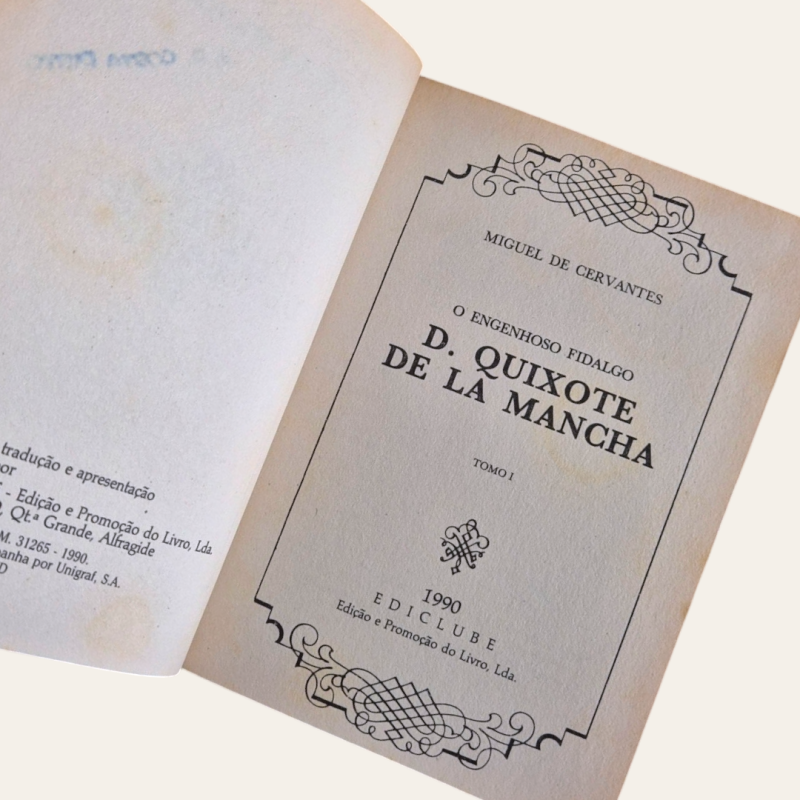 D.Quixote de la Mancha (III volumes)