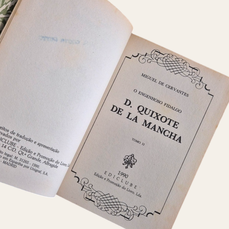D.Quixote de la Mancha (III volumes)