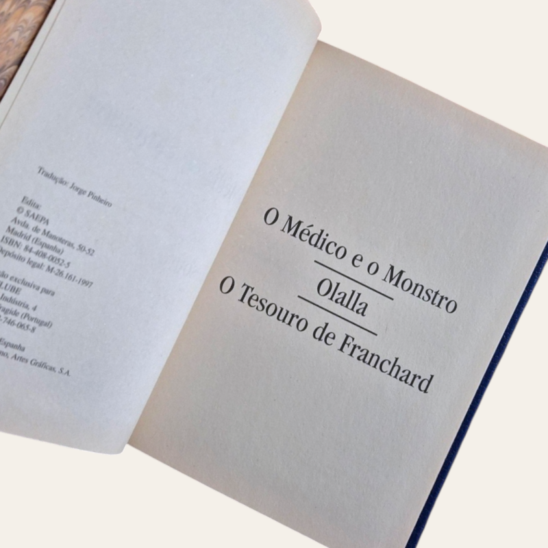 O Médico e o Monstro | Olalla | O Tesouro de Franchard
