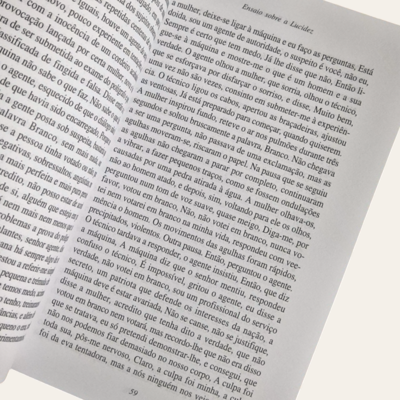 Ensaio sobre a Lucidez - Primeira edição