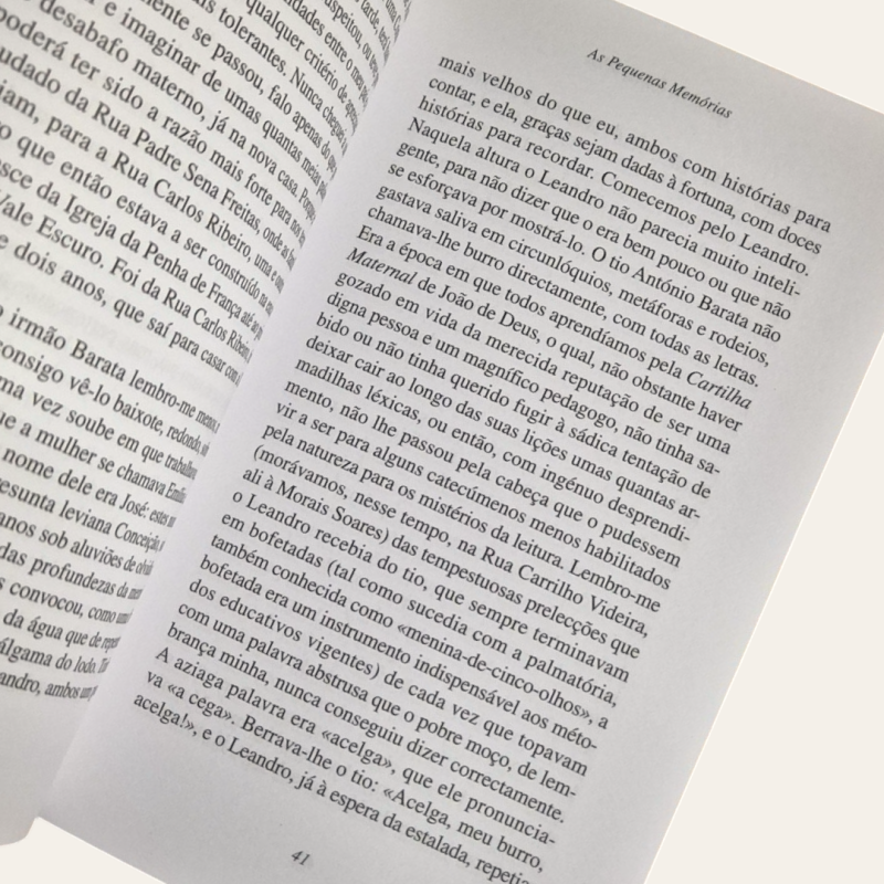 As Pequenas Memórias - Primeira Edição