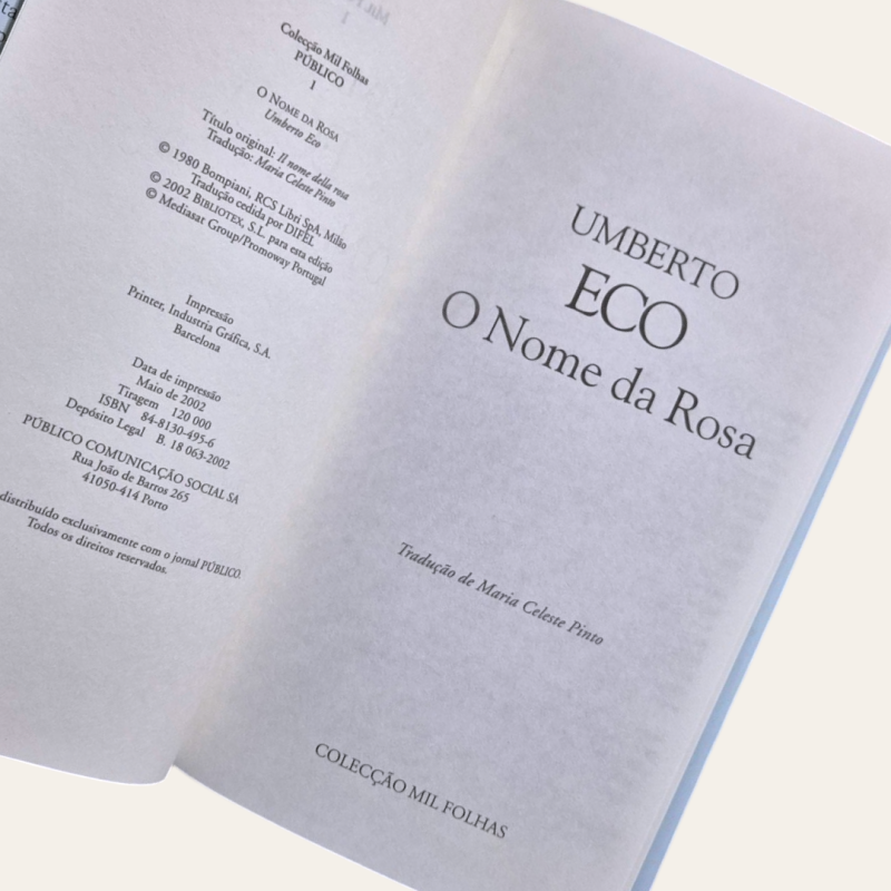 O Nome da Rosa