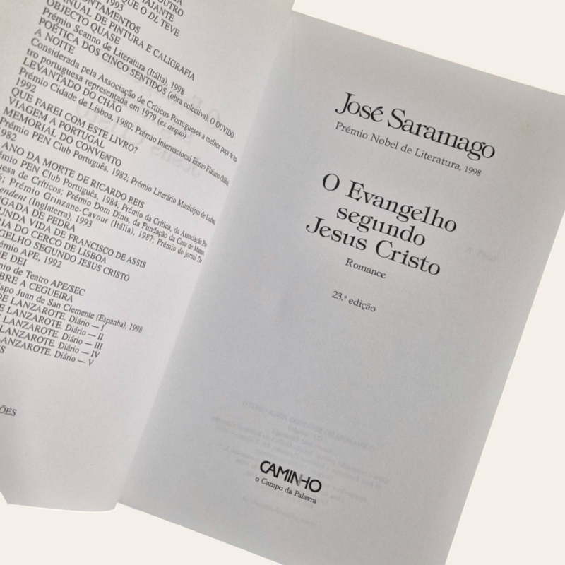 O Evangelho segundo Jesus Cristo