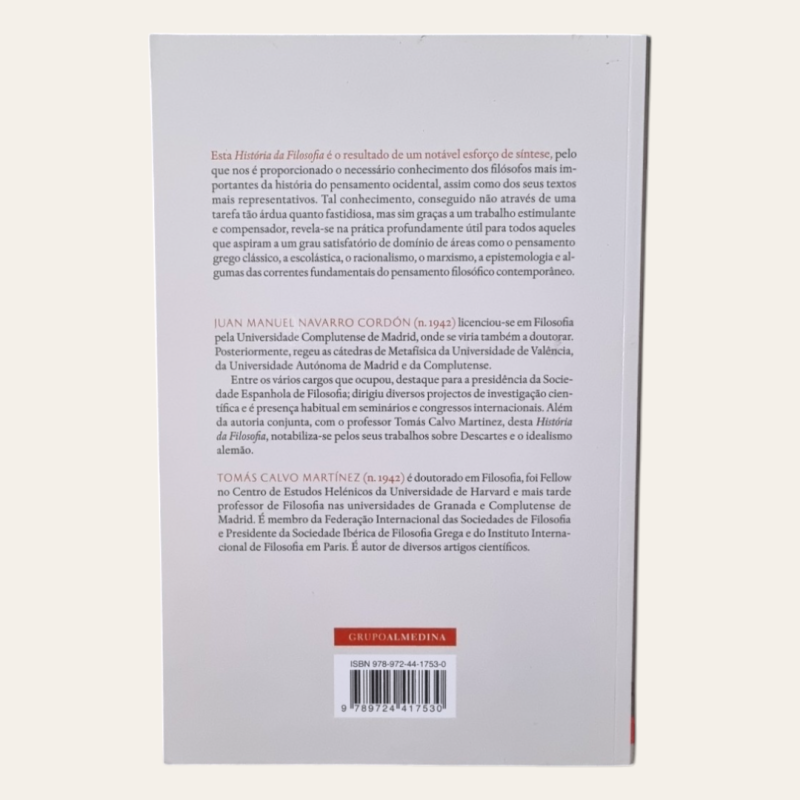 História da Filosofia - Dos Pré-Socráticos à Filosofia Contemporânea