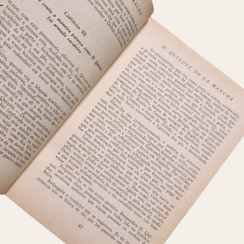 D. Quixote de La Mancha (3 volumes)