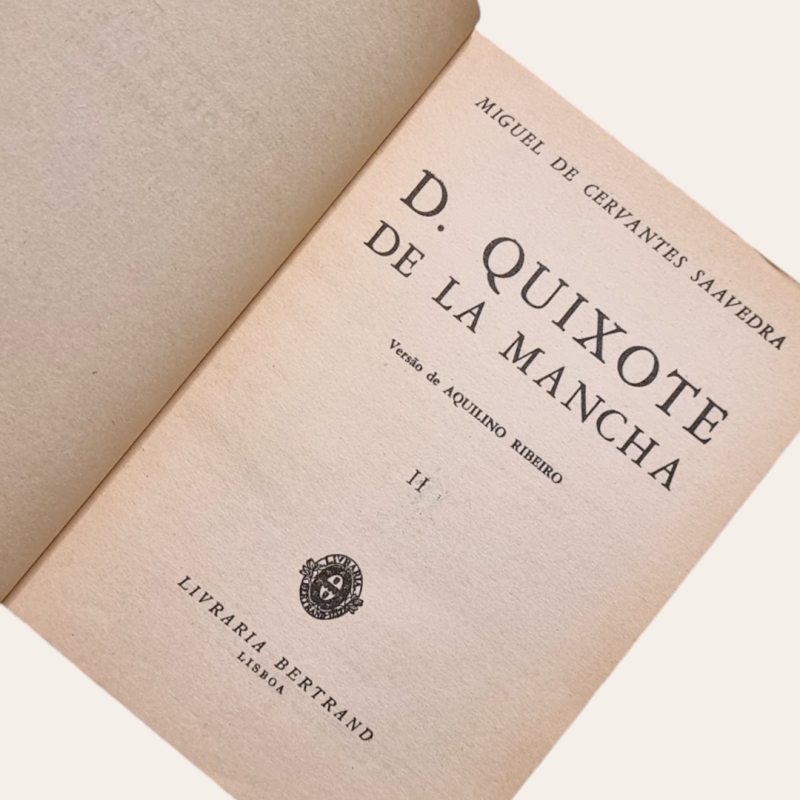 D. Quixote de La Mancha (3 volumes)