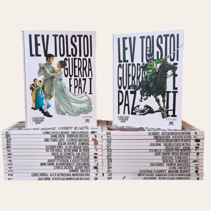 Clássicos da Literatura em BD (30 volumes)