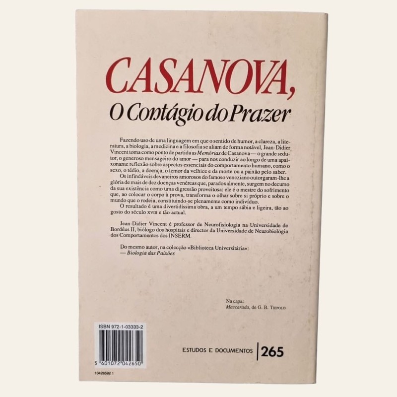 Casanova, o Contágio do Prazer