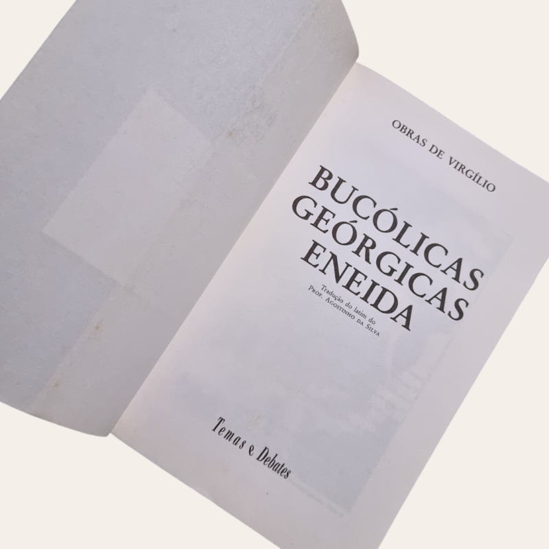 Obras de Virgílio: Bucólicas | Geórgicas | Eneida