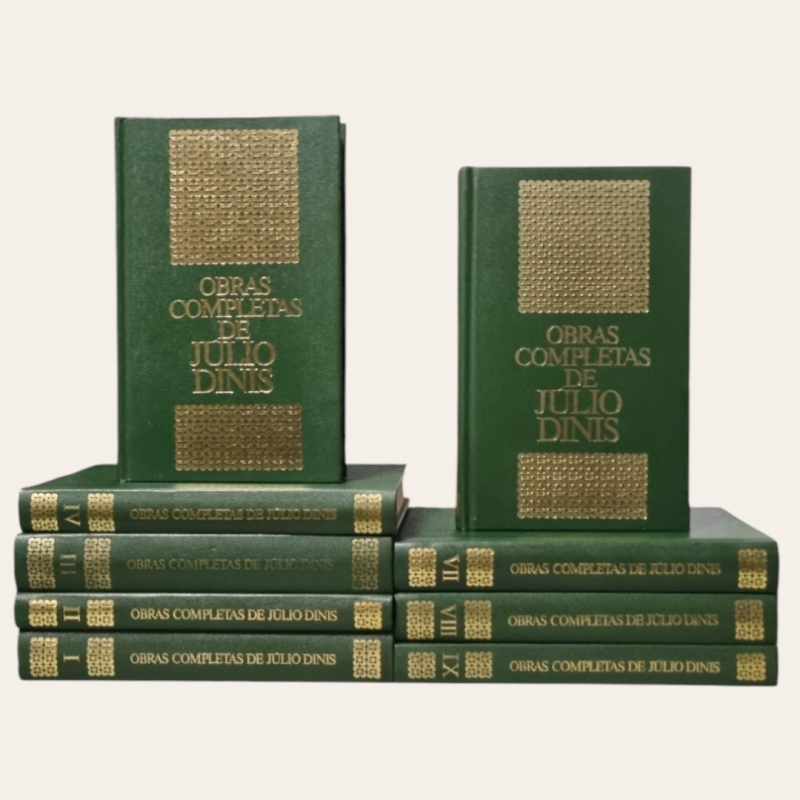 Obras Completas de Júlio Dinis (vol I a vol IX)
