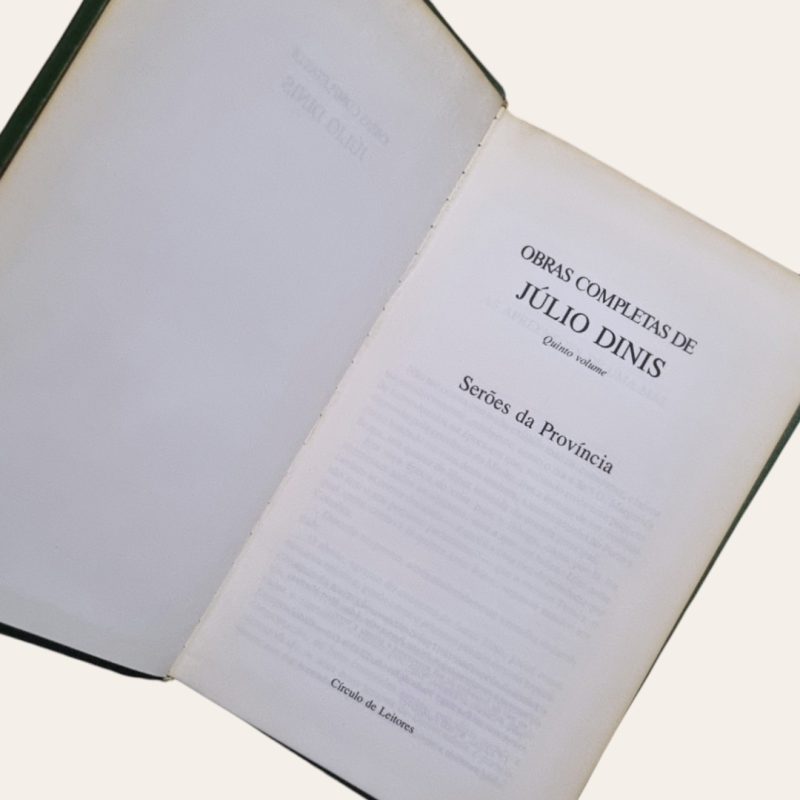 Obras Completas de Júlio Dinis (vol I a vol IX)