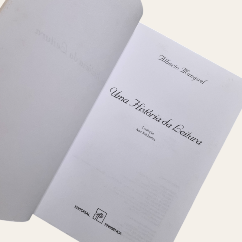 Uma História da Leitura