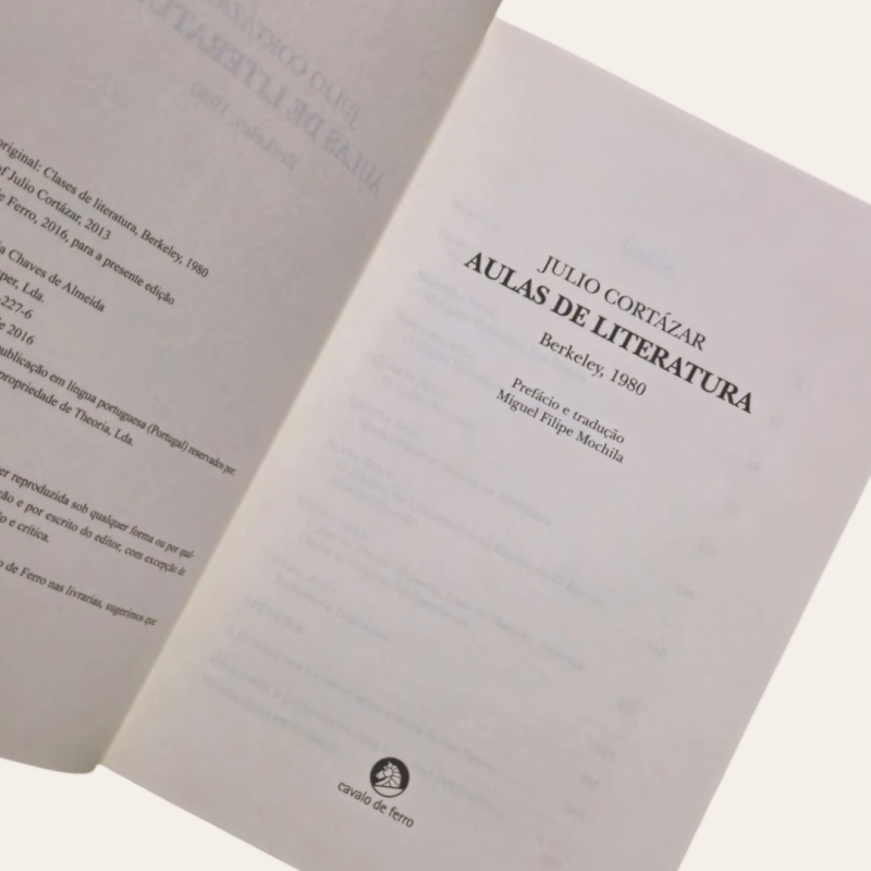 Aulas de Literatura - Berkeley, 1980