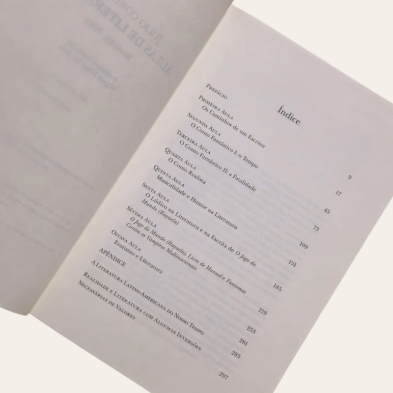 Aulas de Literatura - Berkeley, 1980