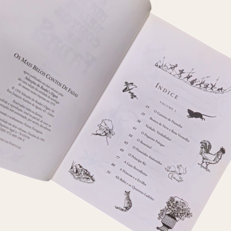 Os Mais Belos Contos de Fadas - Volumes 1 e 2.