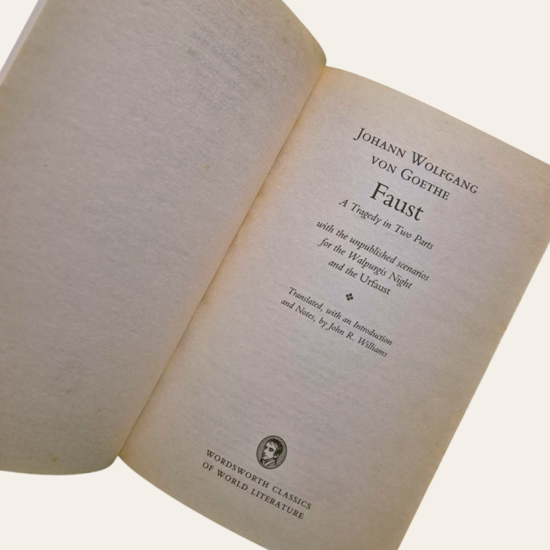 Faust - A Tragedy in Two Parts with the Urfaust