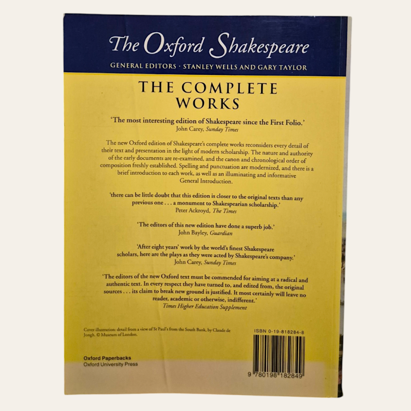 The Oxford Shakespeare - The Complete Works