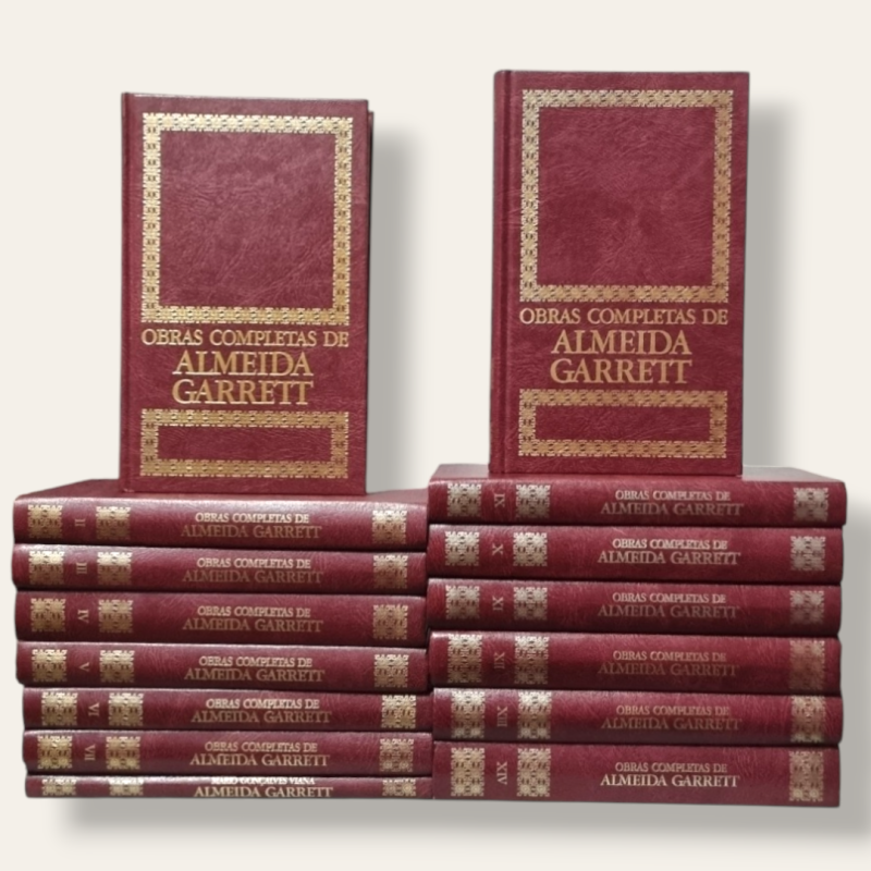 Obras Completas de Almeida Garrett (15 volumes)