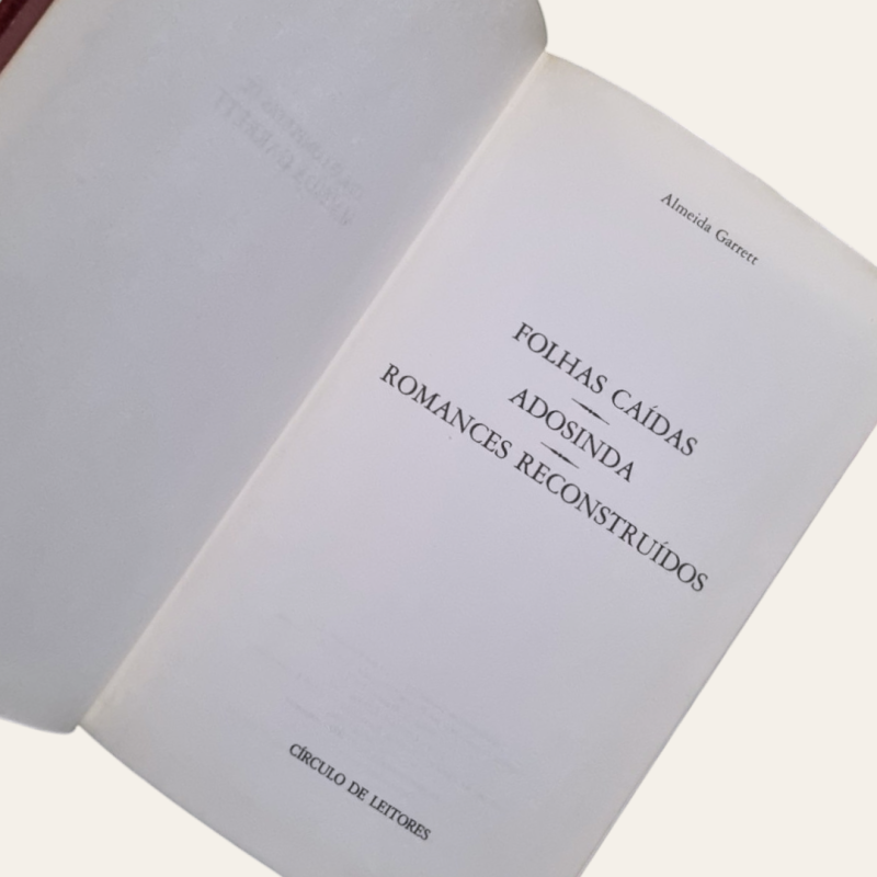 Obras Completas de Almeida Garrett (15 volumes)