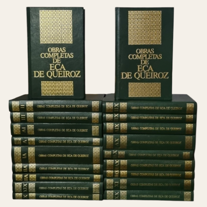 Obras Completas de Eça de Queiroz (20 volumes)