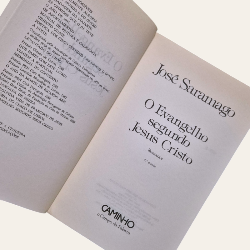 O Evangelho segundo Jesus Cristo