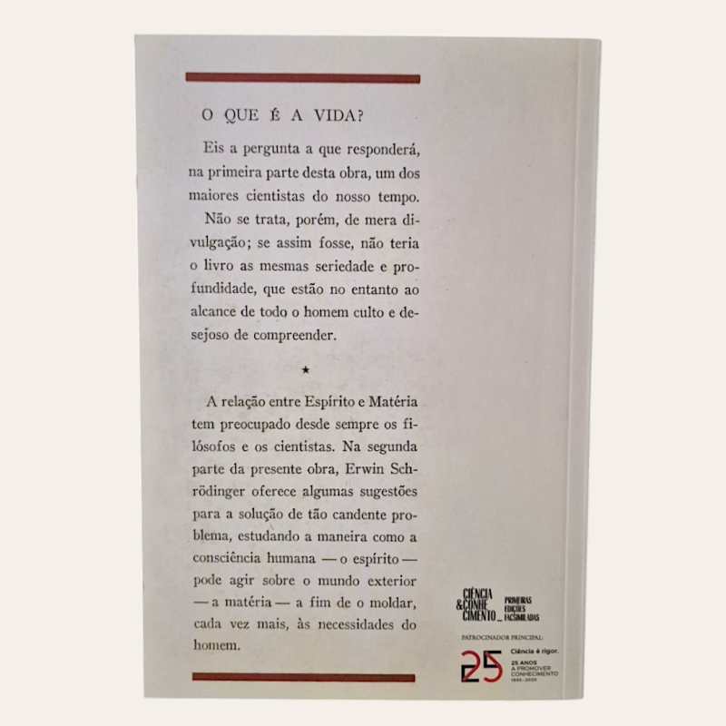 Vida, Espírito e Matéria