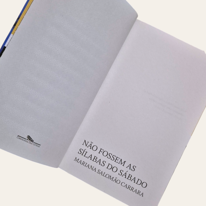 Não fossem as sílabas do sábado