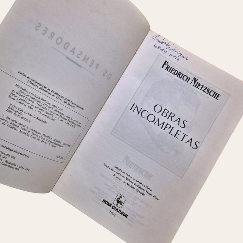 Nietzsche - Volume I
