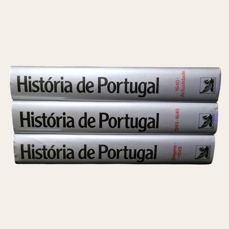 História de Portugal (3 volumes)