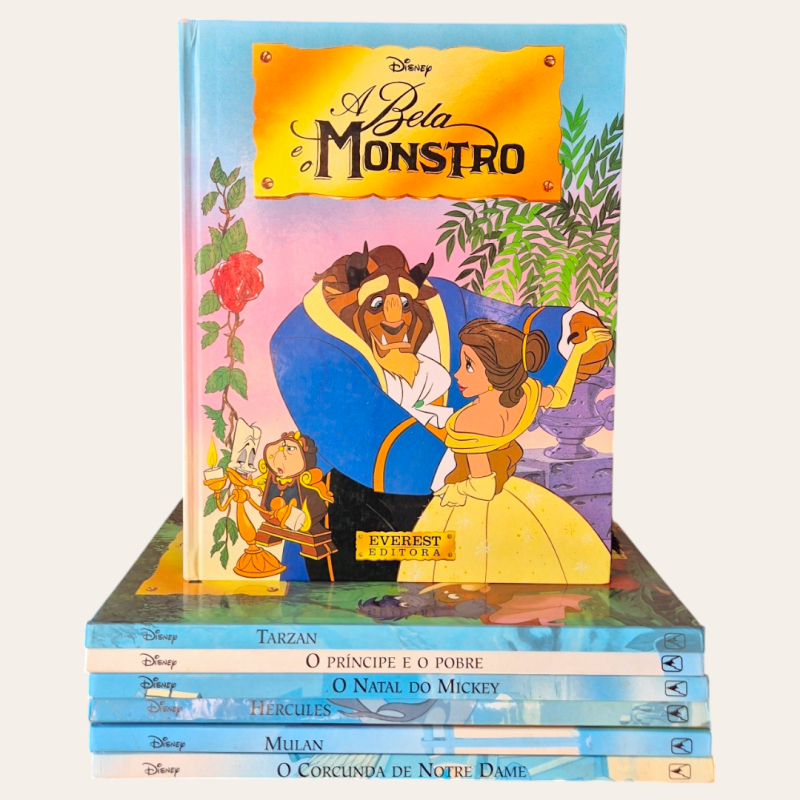 Coleção Nova Antologia Disney (7 volumes)
