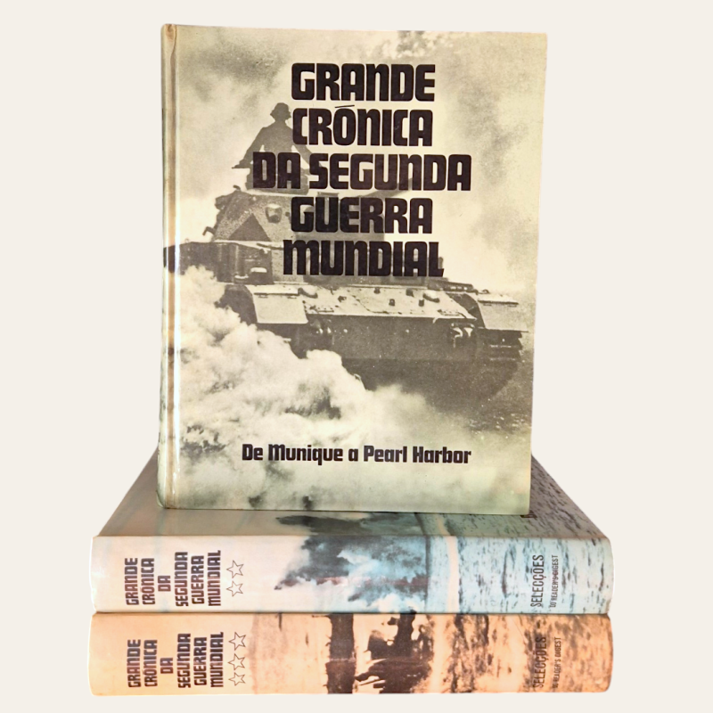 Grande Crónica a Segunda Guerra Mundial (3 vols)