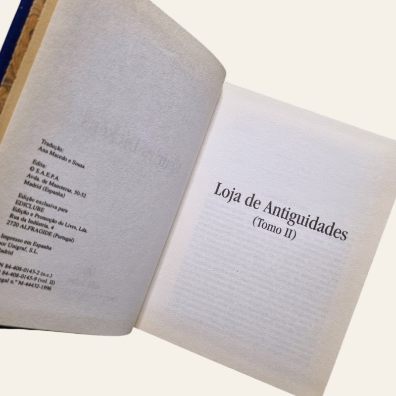 Loja de Antiguidades (Tomo II)