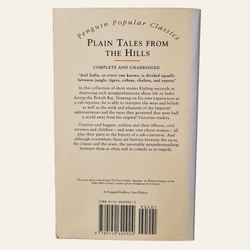 Plain Tales From The Hills