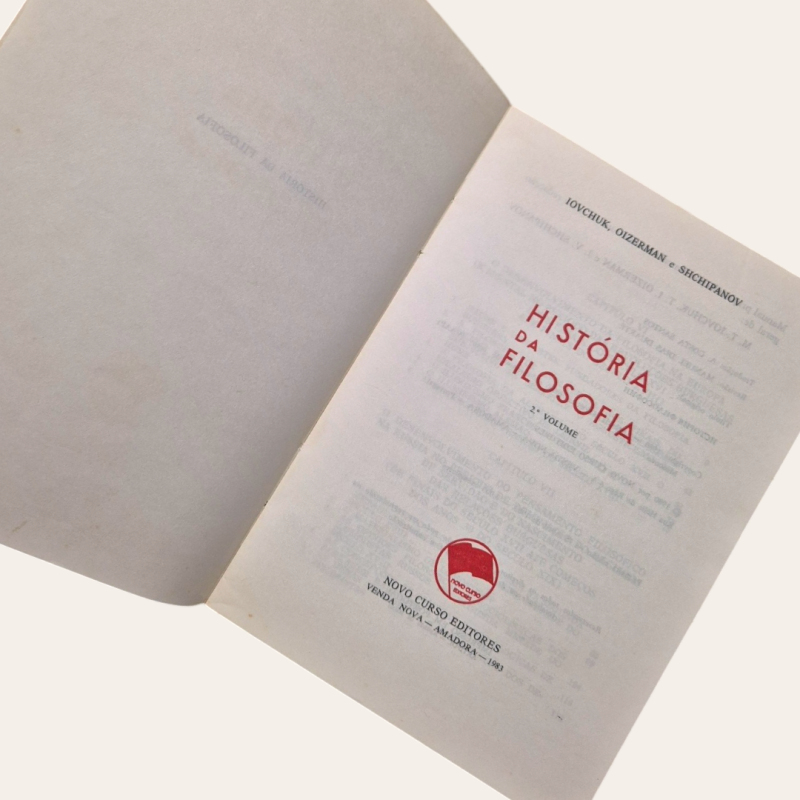 História da Filosofia - volume II