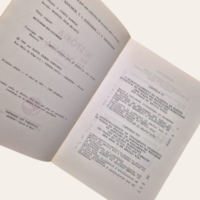 História da Filosofia - volume II