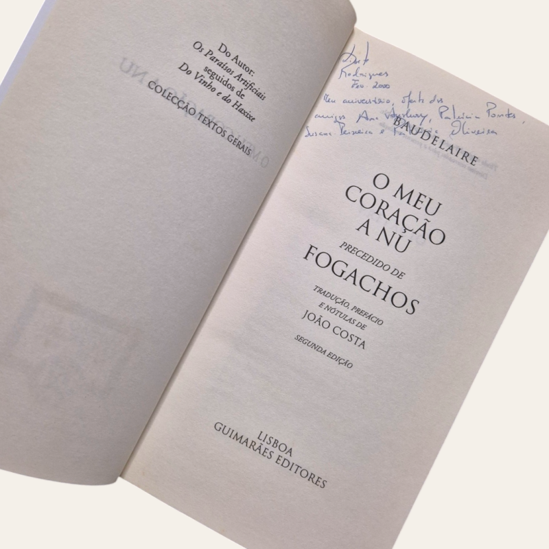 O Meu Coração a Nu precedido de Fogachos