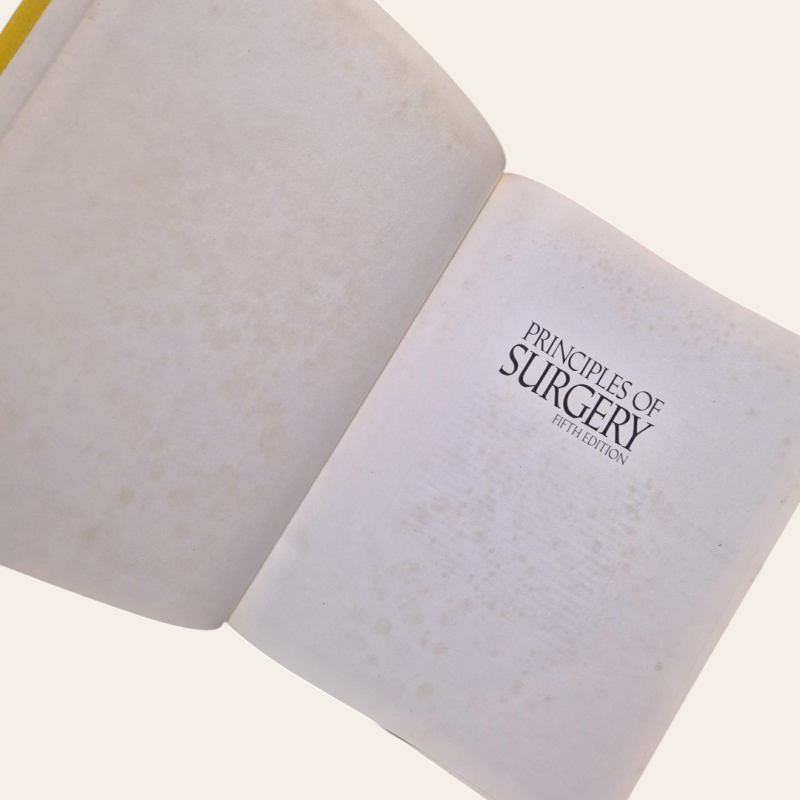 Principles of Surgery (Vol I - Pages 1-1224)