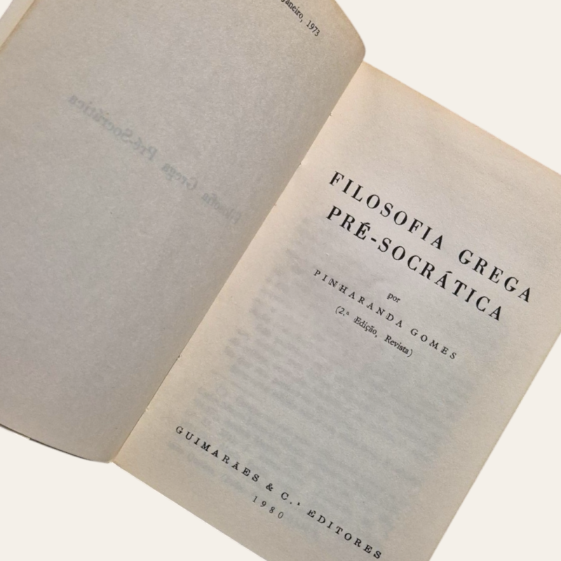 Filosofia Grega Pré-Socrática