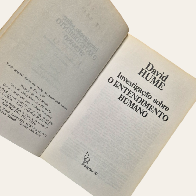 Investigação Sobre o Entendimento Humano