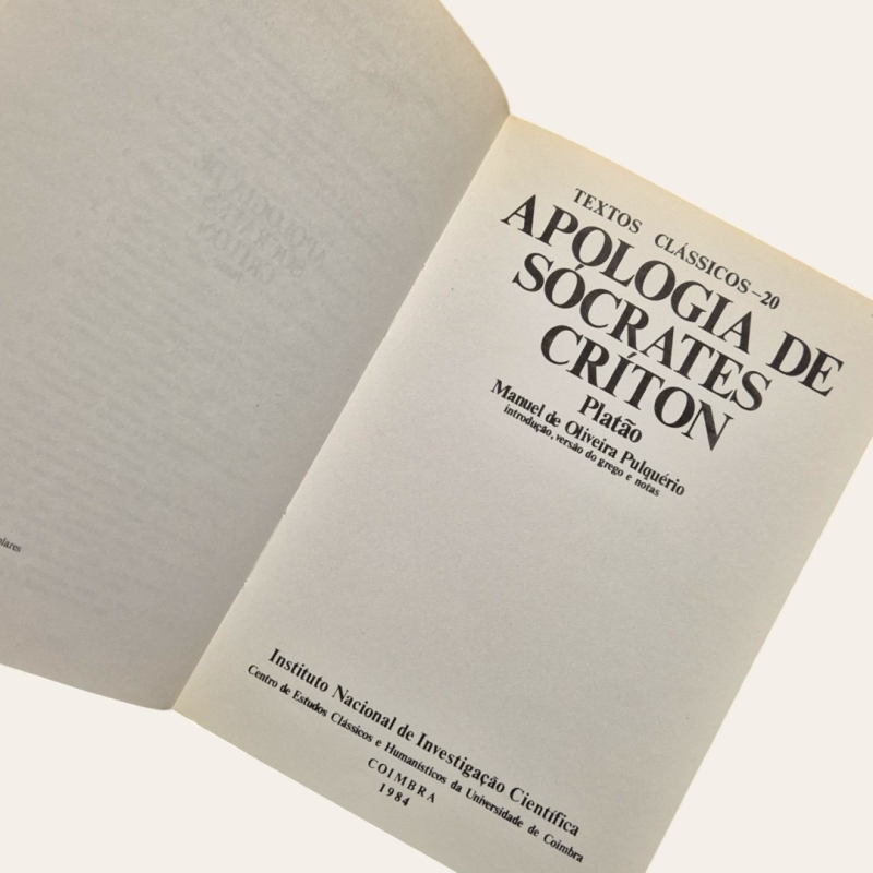 Apologia de Sócrates - Críton