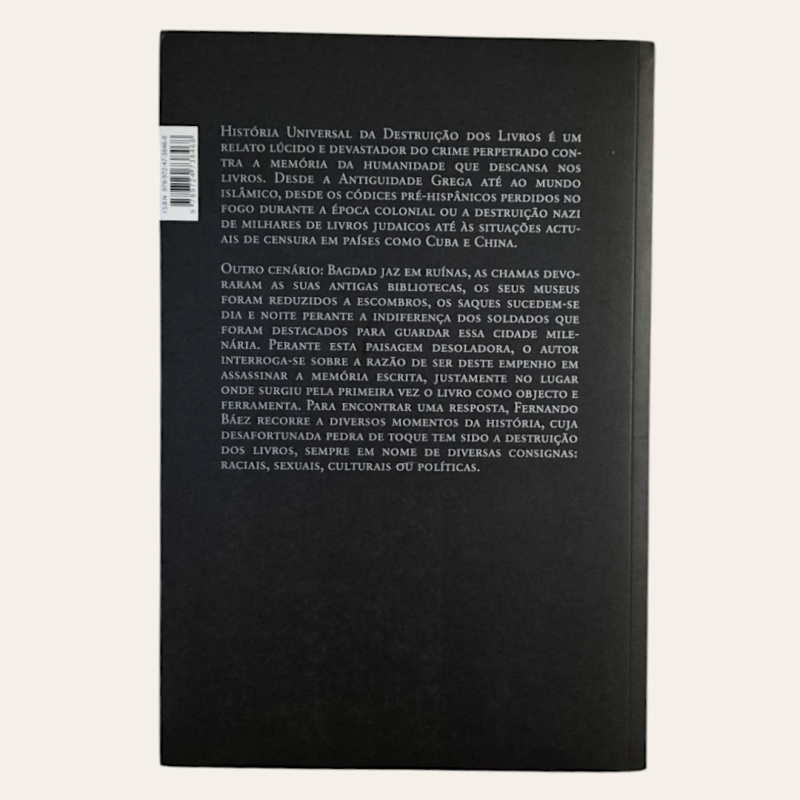 História Universal da Destruição dos Livros