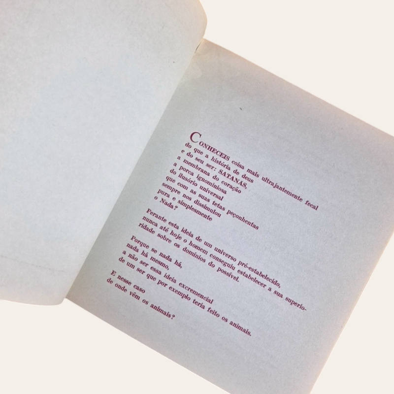 Para Acabar de vez com o Juízo de Deus / O Teatro da Crueldade