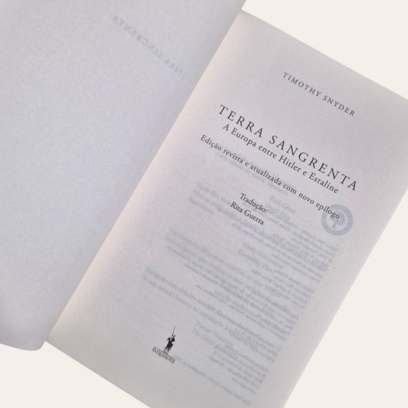 Terra Sangrenta - A Europa entre Hitler e Estaline