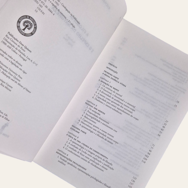 A Filosofia e o Espelho da Natureza