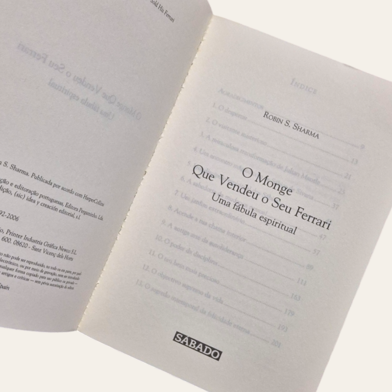 O Monge que Vendeu o seu Ferrari