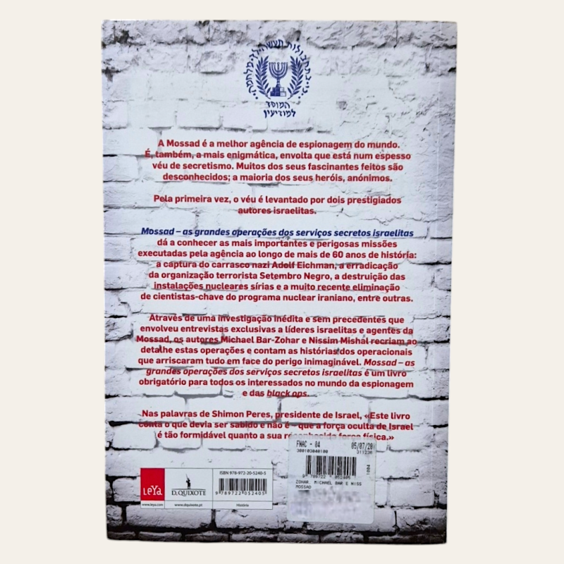 Mossad - As Grandes Operações dos Serviços Secretos Israelitas