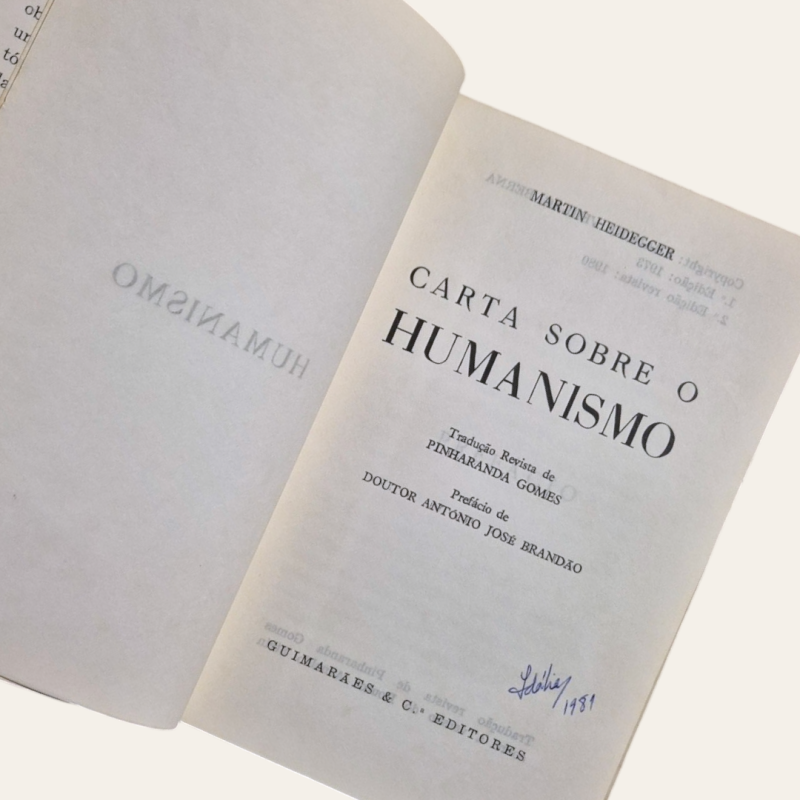 Carta sobre o humanismo