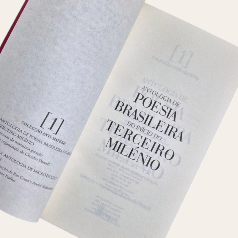Antologia de Poesia Brasileira do Início do Terceiro Milénio