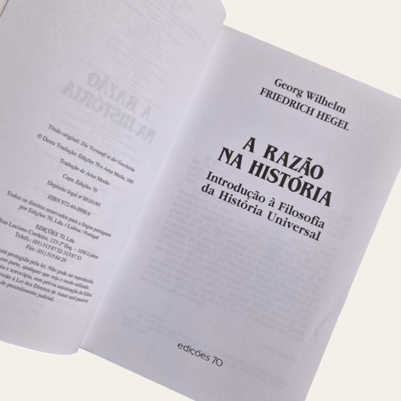 A Razão na História